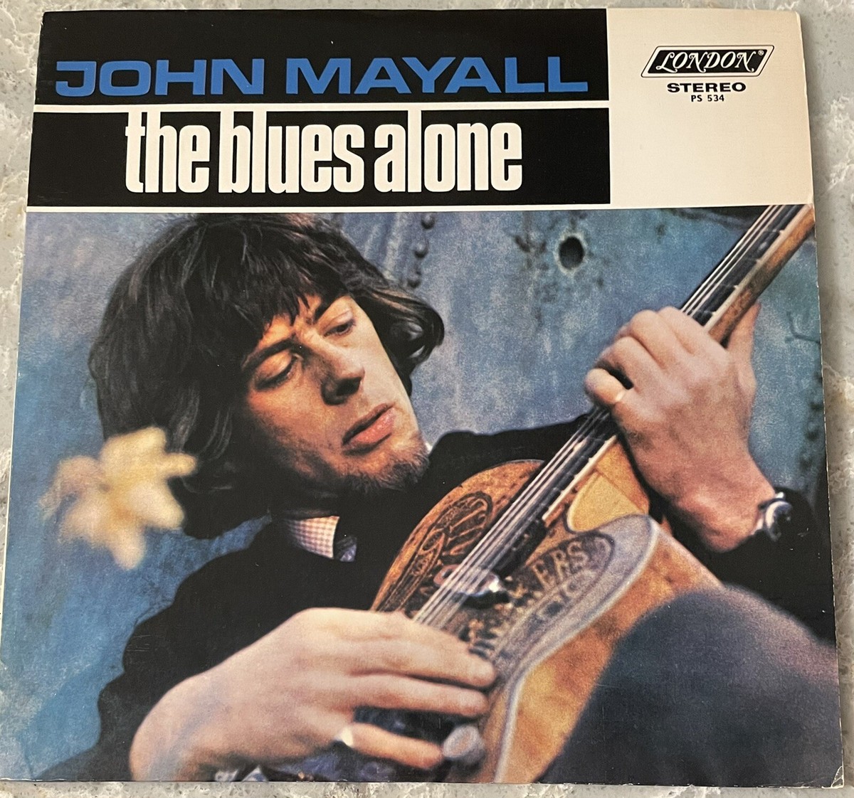 洋楽 John Mayall The Blues Alone PS 534 LP US John Mayall: The Blues Alone ~ London Records PS 534 1967