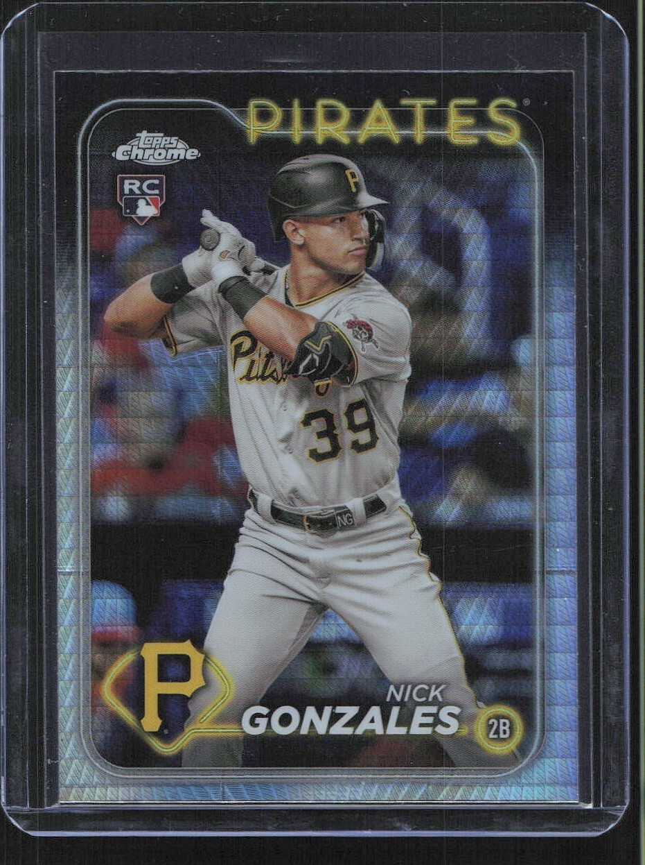 2024 Topps Chrome - Nick Gonzales #72 Prism Refractor (RC)