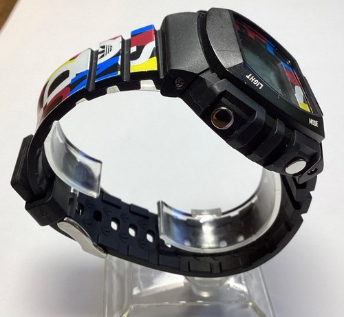 Adidas Mens Watch ADH6080 Sport Multifunction Silicone 52mm Quartz Digital 7.5” - Picture 3 of 7