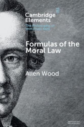 Formulas of the Moral Law Wood Paperback Cambridge University Press