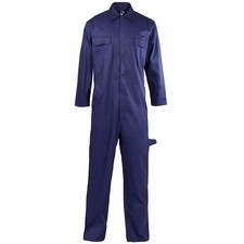 Mens Poly Cotton Coverall Workwear Welder Mechanic Overall Boiler Suit Plus Size