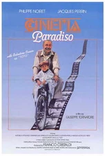CINEMA PARADISO Movie POSTER 27x40 Philippe Noiret Jacques Perrin Salvatore