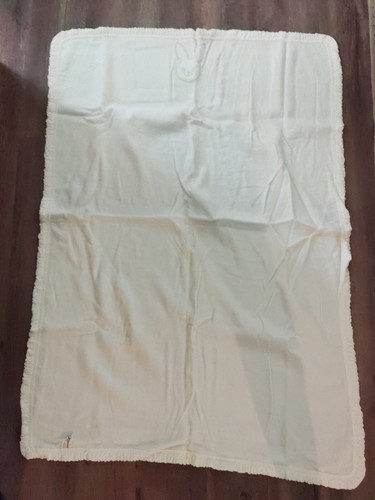Vintage Quiltex Baby Blanket Crib Blanket Rabbit Bunny Comforter Union Made USA - Picture 2 of 13