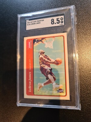Lebron James - 2004-05 Fleer Tradition #140 [SGC 8.5] Rare
