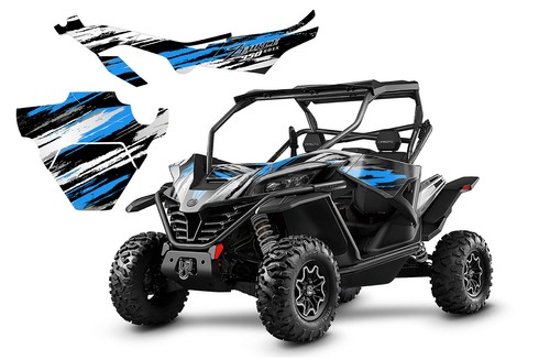 CF 2020-2022 MOTO Zforce Sport 950/1000 kit de calcomanía gráfica diseño V4000 - Imagen 2 de 7