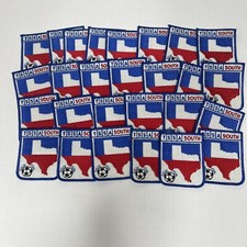Lot of 26 TSSA South USSF FIFA Soccer Embroidered Sew On Patches 3  x 2.5  