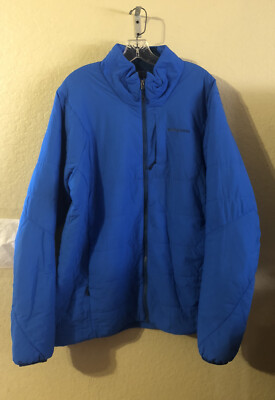 Patagonia Nano-Air Blue Full-Zip Insulated Blend Jacket Mens XL | eBay