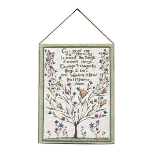 Serenity Prayer Tapestry Bannerette 13x18 Inch with hanger - Picture 1 of 1