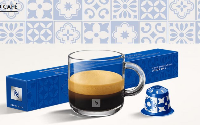 50x Capsules Nespresso Lisbon Bica World Explorations ORIGINAL