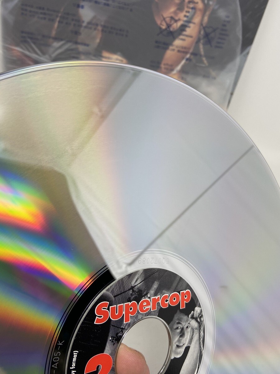Supercop (1992) Laserdisc Criterion Jackie Chan Michelle Yeoh