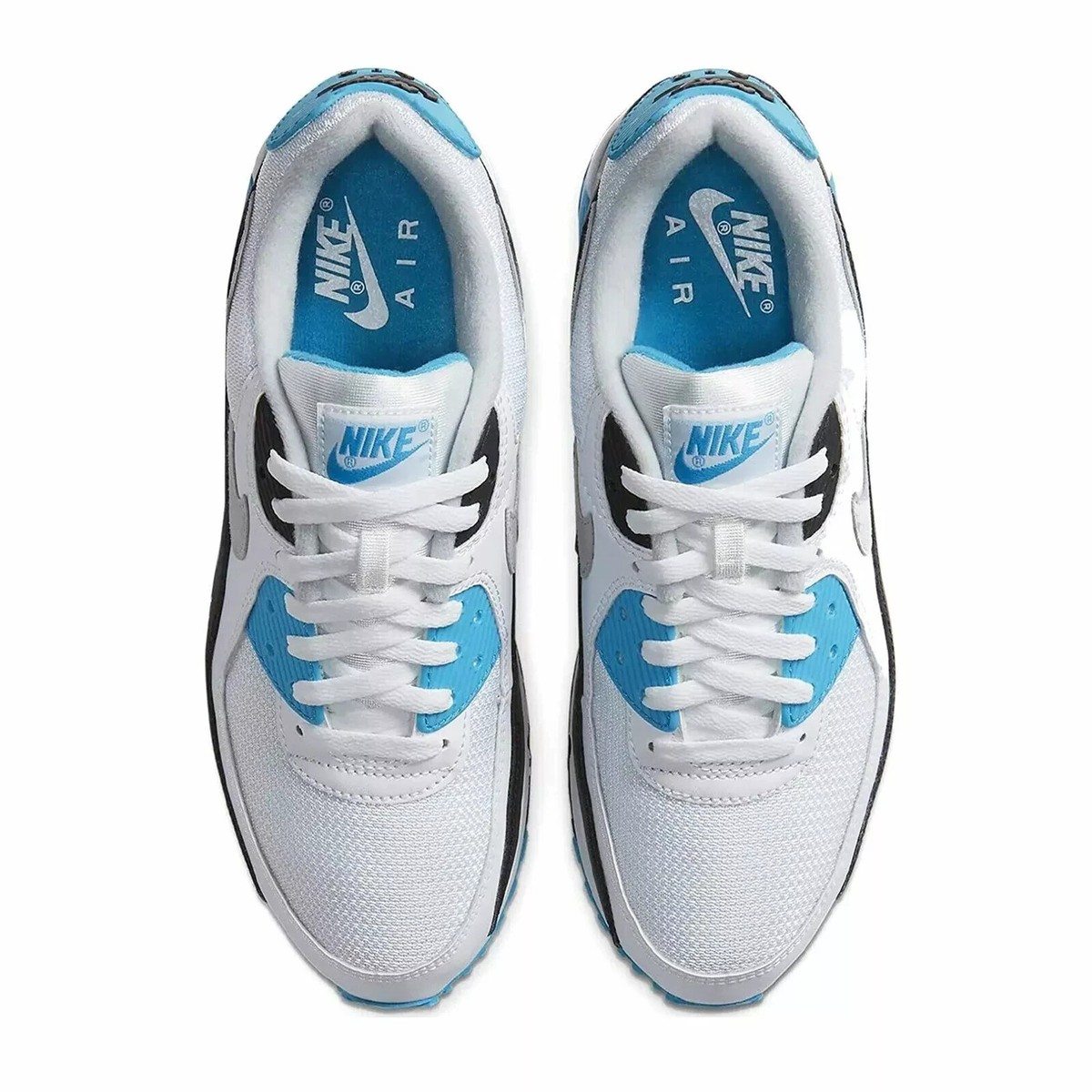 Size 9.5 - Nike Air Max 90 Retro 2020 Laser Blue for sale online