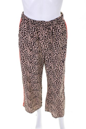 Bag Leopard Print Pants Brown Size 