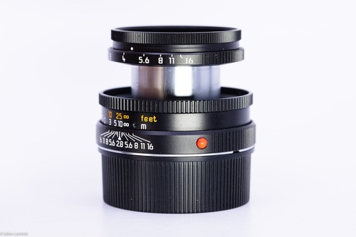 Leica Elmar-M 50mm F/2.8 f2,8 2.8 E39 11831 new black elmar m mount c1d - Photo 8/11