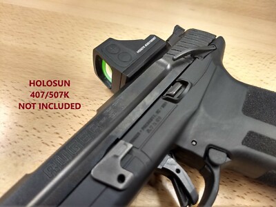 HOLOSUN 407K 507K RED DOT SIGHT MOUNT PLATE FOR RUGER-57, RUGER 57, MADE IN USA