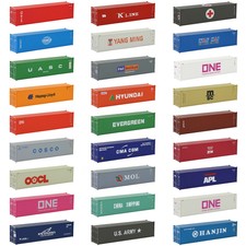 C8746 HO Scale 1:87 40ft Shipping Container 4...
