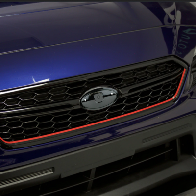 For SUBARU WRX / WRX STI 18-20 Front Upper Grille Grill Black w