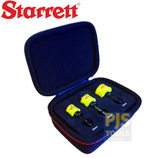 Starrett KCS03001 3pc cordless smooth cut holesaw kit CSC20 25 & 32 set