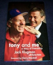 JACK KLUGMAN BOOK SIGNED TONY AND ME LMTD 1ST EDITION DVD SIGNED TOO OUTAKES WOW