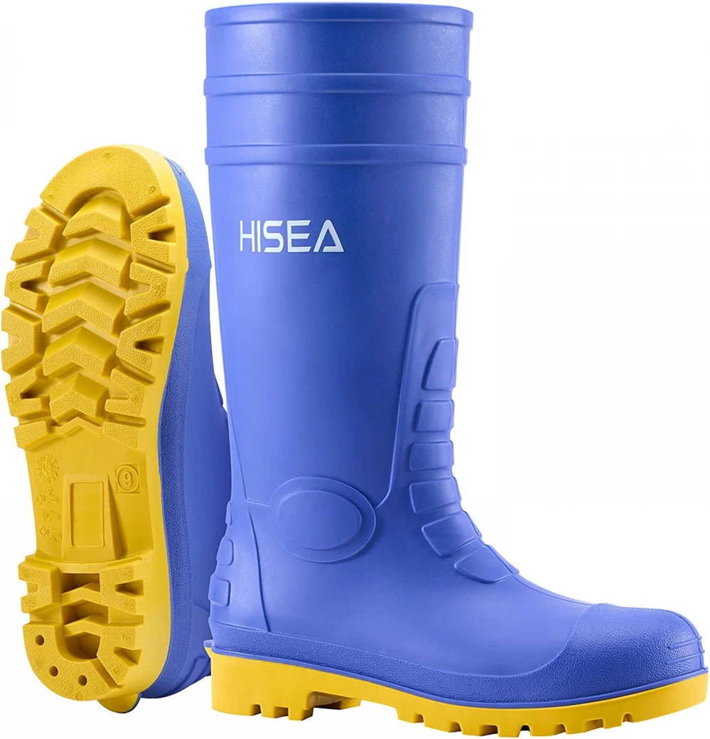 Steel toe waterproof rubber best sale boots