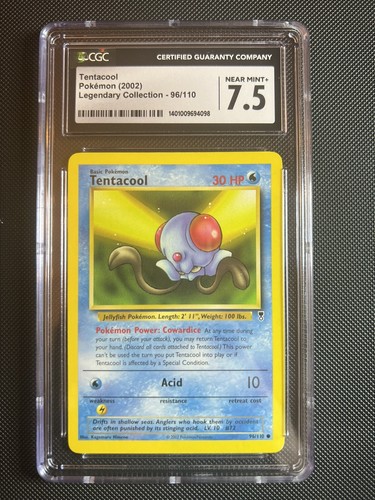 Tentacool graded CGC 7.5 for sale on eBay