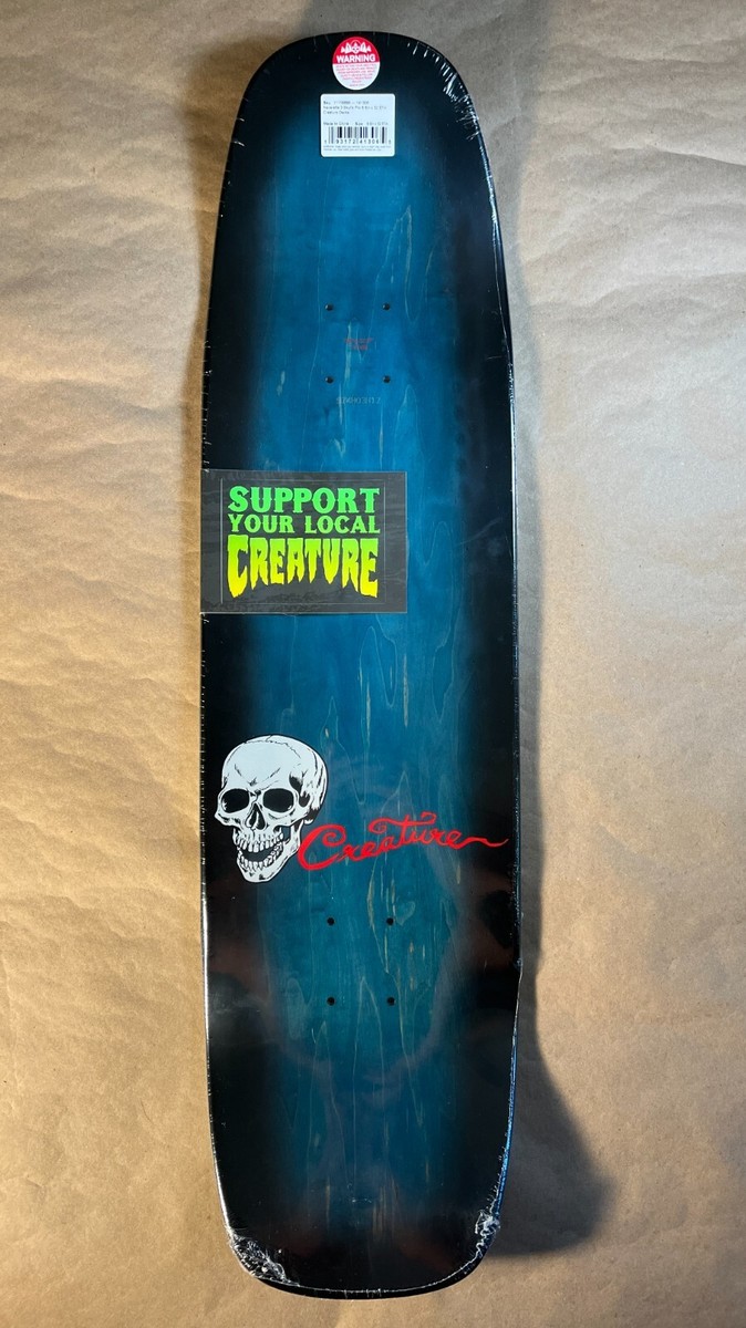 スケボー デッキ Creature Darren Navarrette Cove RARE SHAPED Creature Darren Navarrette Vampire Skull