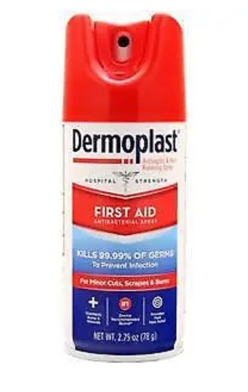 Dermoplast First Aid Spray, Analgesic & Antiseptic Spray for Minor Cuts