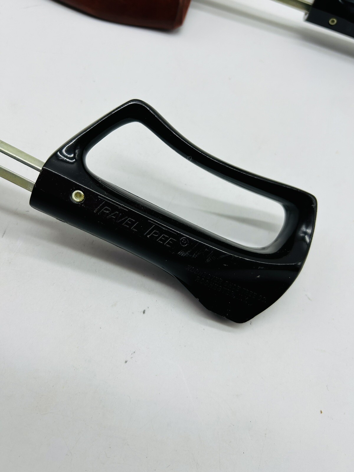 Vintage Wood Florsheim No 4 Rochester Travel Tree Shoe Keepers Stretchers NWT