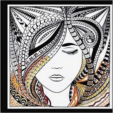 Zenbroidery Blissful Stitches: Empowering Women with a 10" x 10" Kit of Limitles