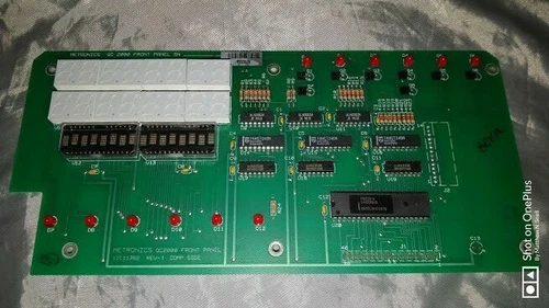 Nice Used Metronics Quadra-Chek QC-2000 DRO Front Display Panels.