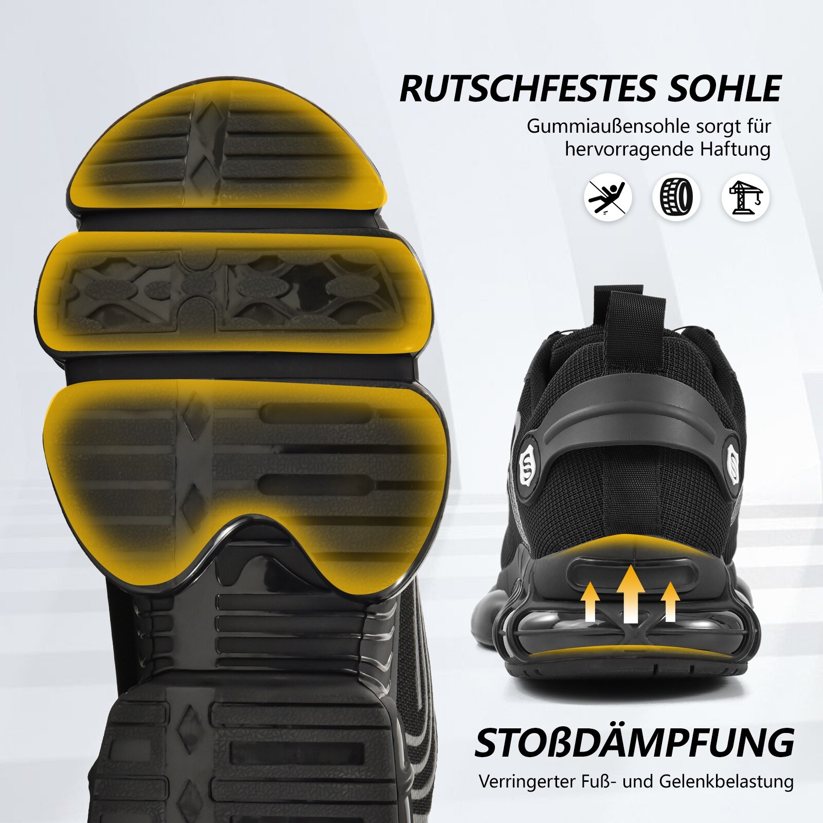 Sneaker Antinfortunistiche Jackshibo per Uomo foto 4