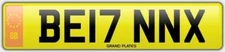 BEN X NUMBER PLATE BENJAMIN BENS CHERISHED REGISTRATION BE17 NNX BENNY BENJY REG