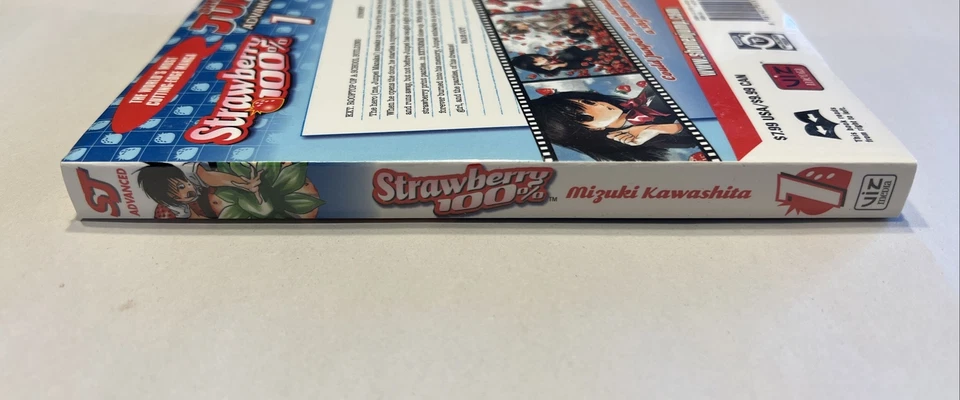 Fresa 100% Vol 1 Manga Romance 💜 Comedia Viz Mizuki Kawashita Foto 3 de 3