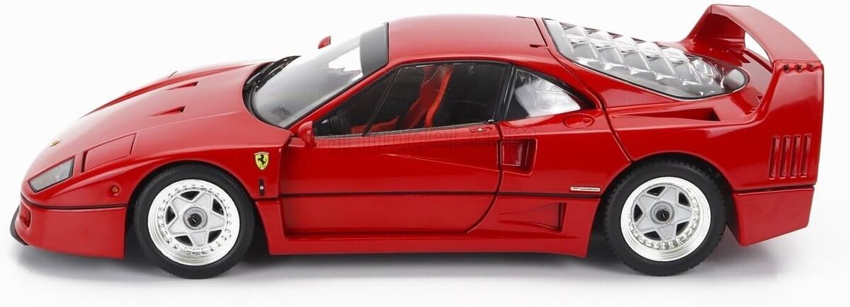 Original 1/18 Ferrari F40 KS08416R Miniature Super Car Toy Original 1/18 Ferrari F40 KS08416R Miniature Super Car Toy