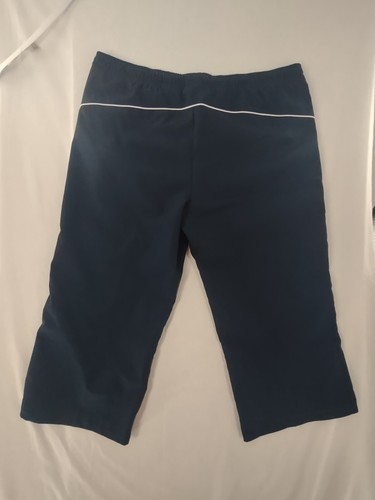 NIKE Mid-Length Active Pants Medium 8-10 Dark Blue - Picture 6 of 6
