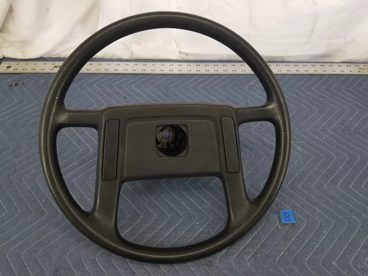 Volvo 240 242 244 245 16 Steering Wheel Black OEM Early Style 2592E