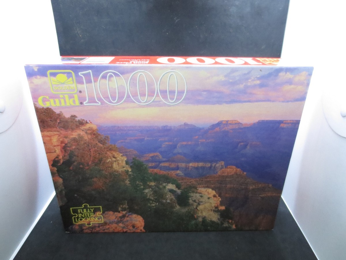 Vintage 1990 Golden Guild 1000pc Puzzle - Grand Canyon 21.5