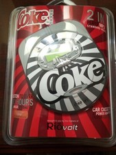 Vtg RioVolt Portable CD/MP3 Player with Car Kit Coke Brand SP50C Coke Volt  