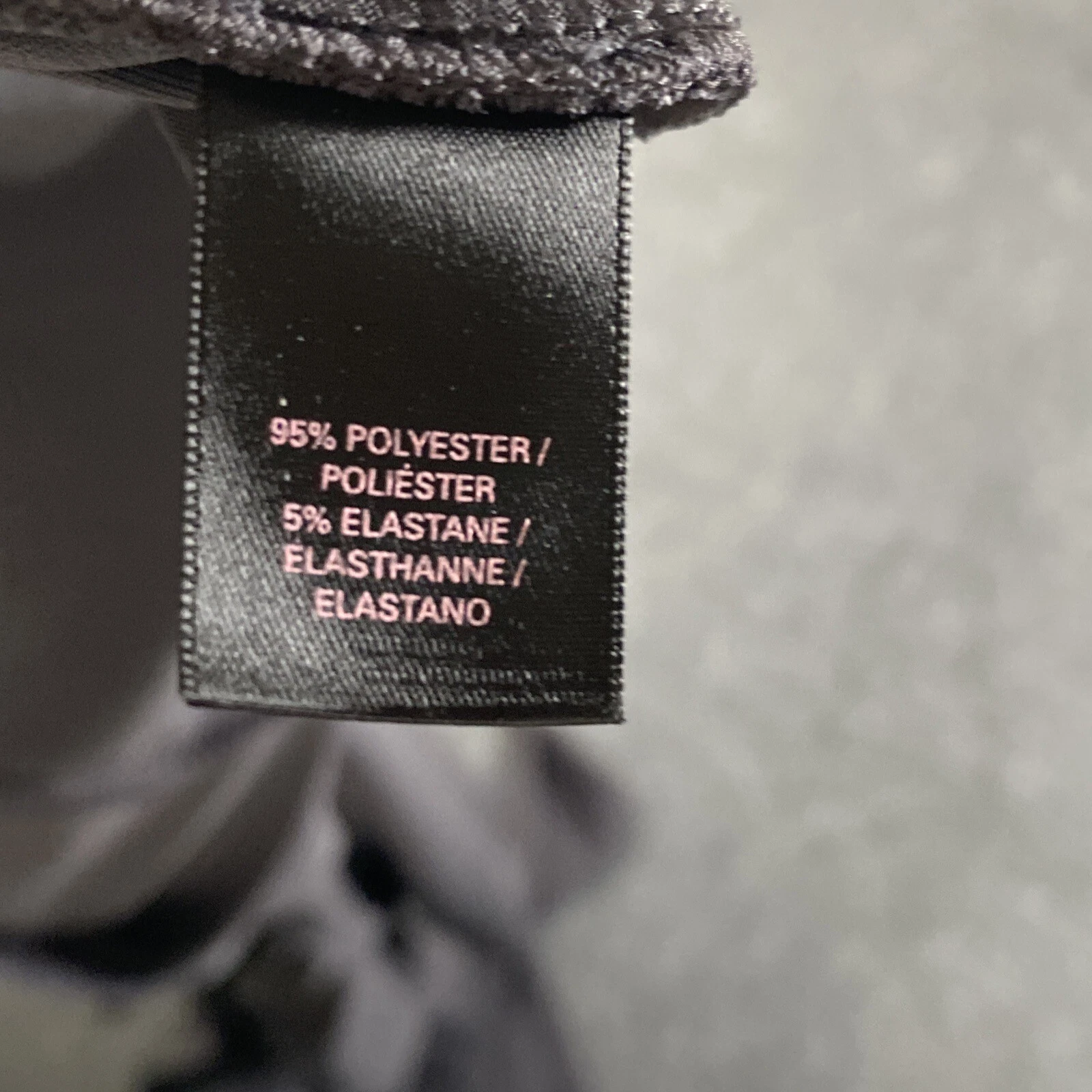 UNDERCOVER Abito Victorias Secret donna piccolo grigio massiccio collo a V manica lunga