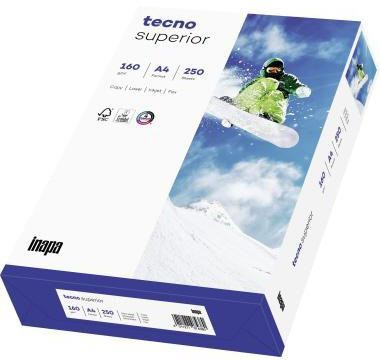 INAPA TECNO Kopierpapier Superior DIN A4 80g/m² elementar chlorfrei gebleicht...
