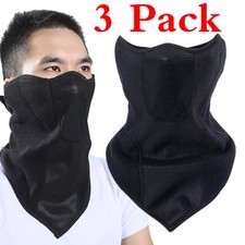3 Pack Winter Balaclava Ski Mask Windproof Fleece Half Face Mask for Men Women