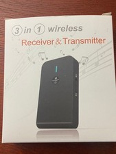 3-in-1 Wireless Receiver  Transmitter   Bluetooth Audio Adapter   Powers On   U