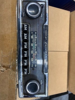 Vintage Mercedes BECKER ''EUROPA II Stereo'' 5 button BC/FM Car Radio