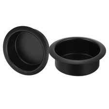2pcs Aluminum Drop-in Cup 1.34 X 4.02 Drink Can Holder Black 2pcs Aluminum Drop-in Cup 1.34 X 4.02 Drink Can Holder Black