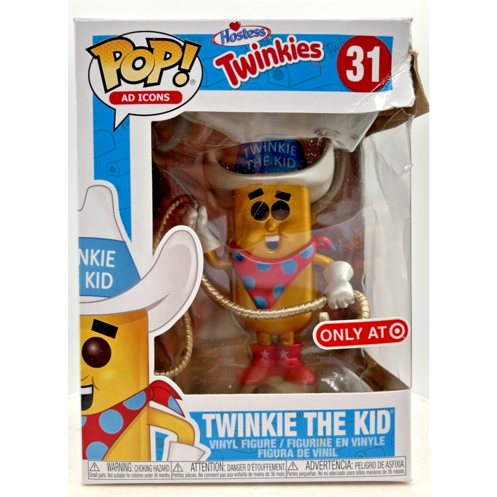 Funko Pop! Hostess Twinkies Twinkie The Kid #31 F8