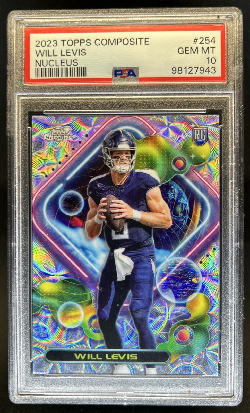Will Levis Topps Composite #254 Nucleus