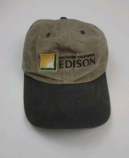Vintage Southern California Edison 2000 Nissan Open Embroidered Hat Vtg Car Y2k