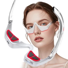 Under Eye Red Light Therapy Device - Reduces Dark Circles, Puffiness, Wrinkles