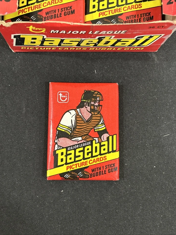 1978 Topps Baseball Wax Pack (1) Sealed From Box Murray, Molitor, Trammell RC - Image 2 of 4