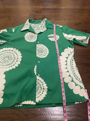 Waltah Clarke's Men's Vintage 60s Hawaiian Shirt Size XL - Picture 7 of 9
