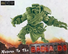 Two-Headed Super Mutant - Post-Apocalyptic - 28 or 32mm - EC3D Designs -